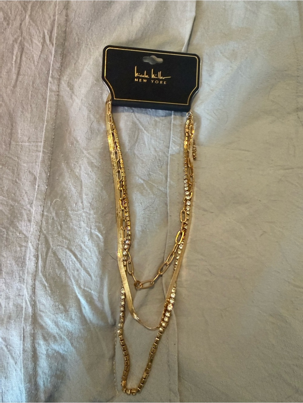 Gold Multi-Strand Layered Necklace - Women Jewelry